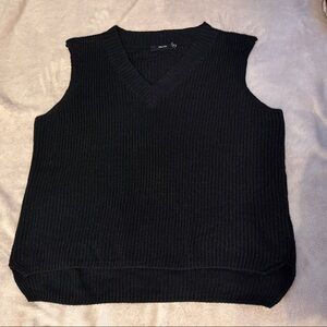 Vero Moda Black V-Neck Sweater Vest